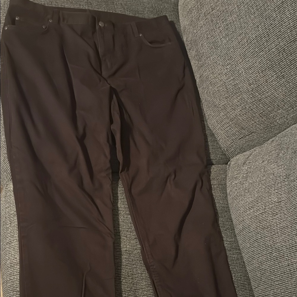 Jones New York Brown Straight Leg Pants